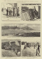 De Carlistenoorlog in Spanje, de gevechten rond Bilbao